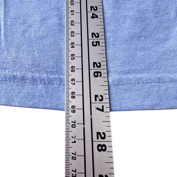 Vintage MegaMan T-Shirt Men’s XL Blue Say Hello To My Little Friend 2003 USA Y2K - Picture 8 of 12